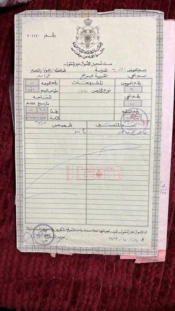 مبنى في تلاع العلي  فوق صالة البنفسج جانب خزان الماء - 300,000 دأ - صورة 1