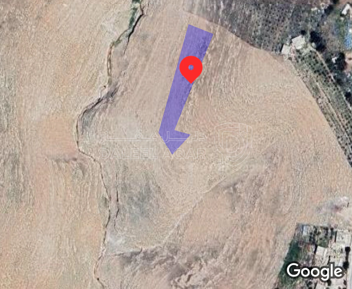 أرض في مادبا - لب - المنسف الغربي  - 9,000 دأ - صورة 1