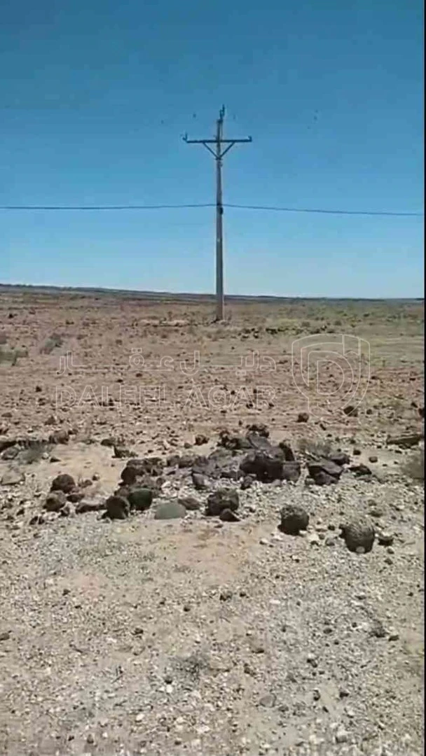 أرض في المفرق لواء البادية الشمالية الشرقية قرية الهاشمية الشرقية طريق عمان بغداد الدولي  - 11,500 دأ - صورة 1