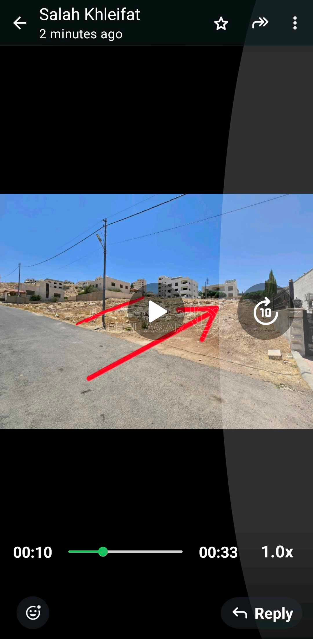 أرض في عمان شفا بدران عيون - 100,000 دأ - صورة 1