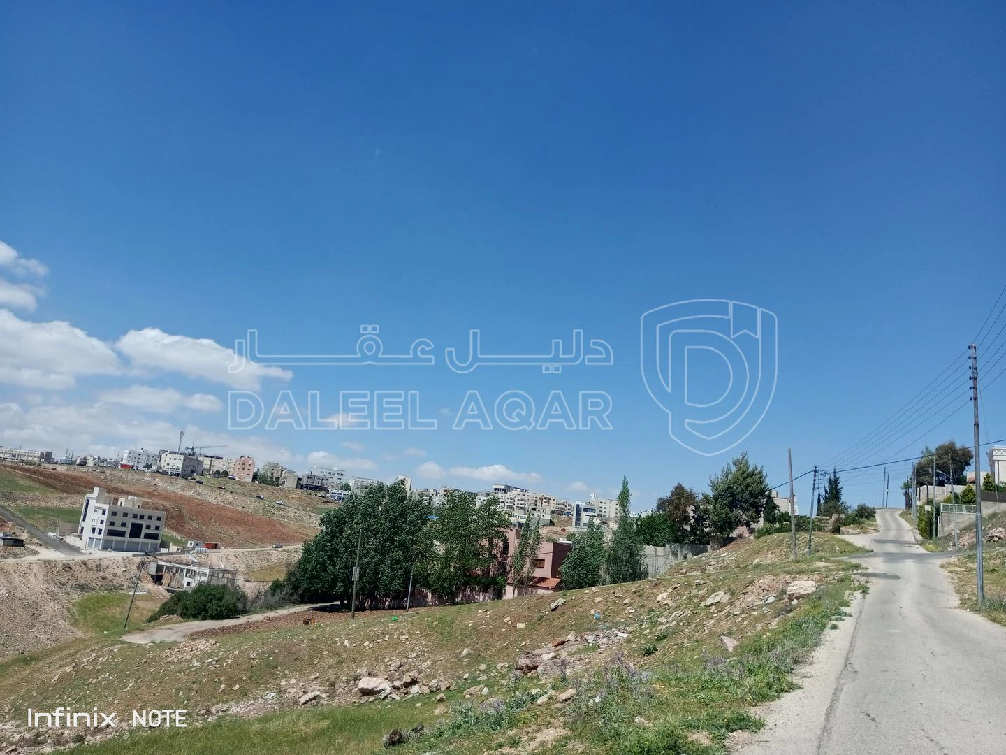 أرض في الدمينة خلف الظهير وخلف مسجد العاشوري غرب عمان - 300,000 دأ - صورة 1
