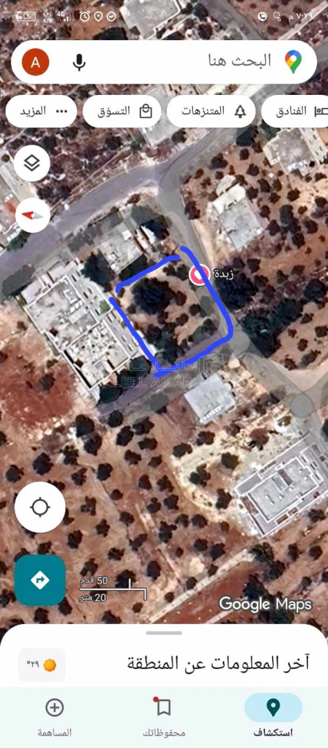 أرض في بدر الجديده / زبدا - 85,000 دأ - صورة 1