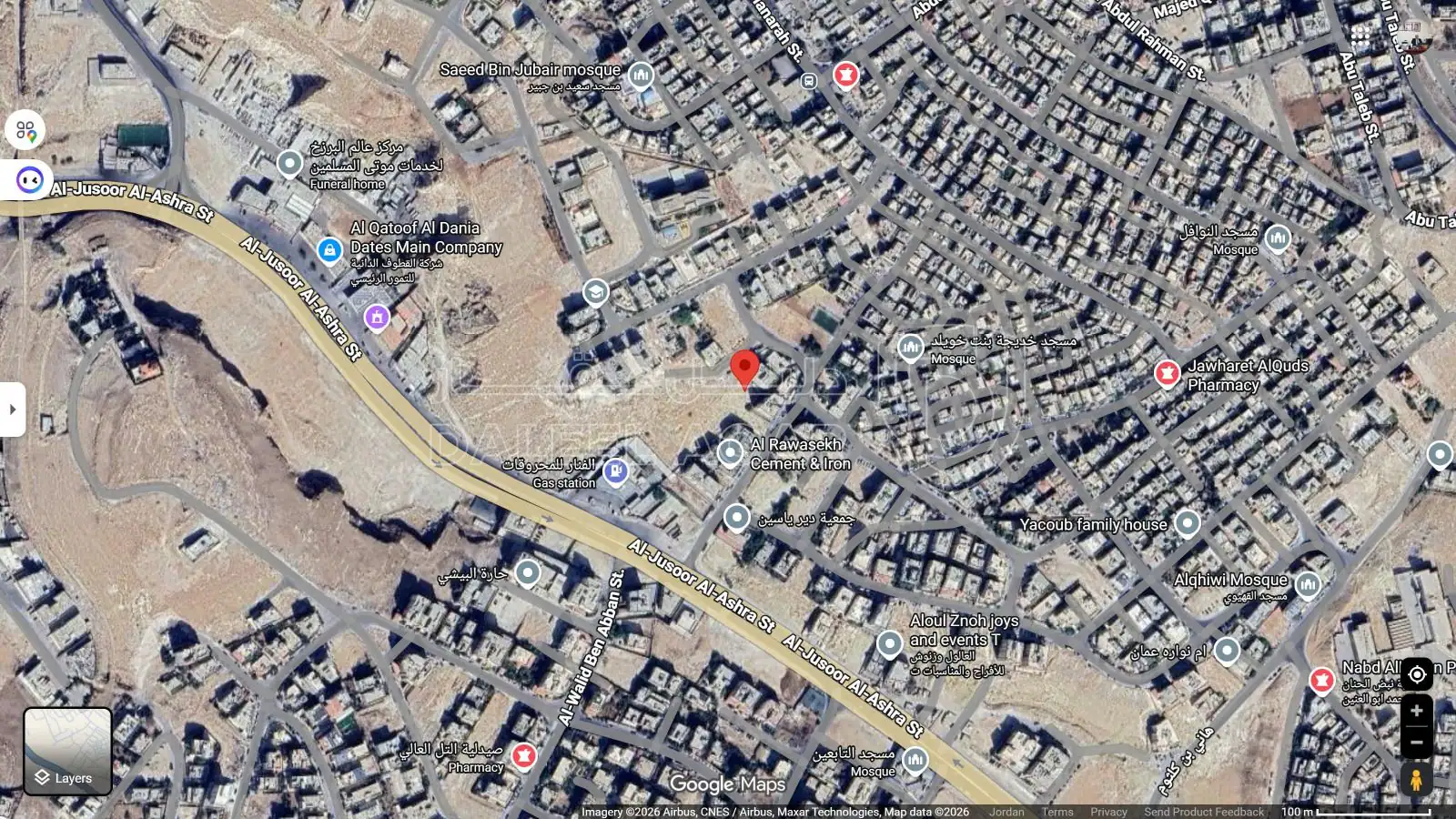 أرض في  أرض للبيع في القويسمة | 577.1 م² - 50,000 دأ - صورة 1
