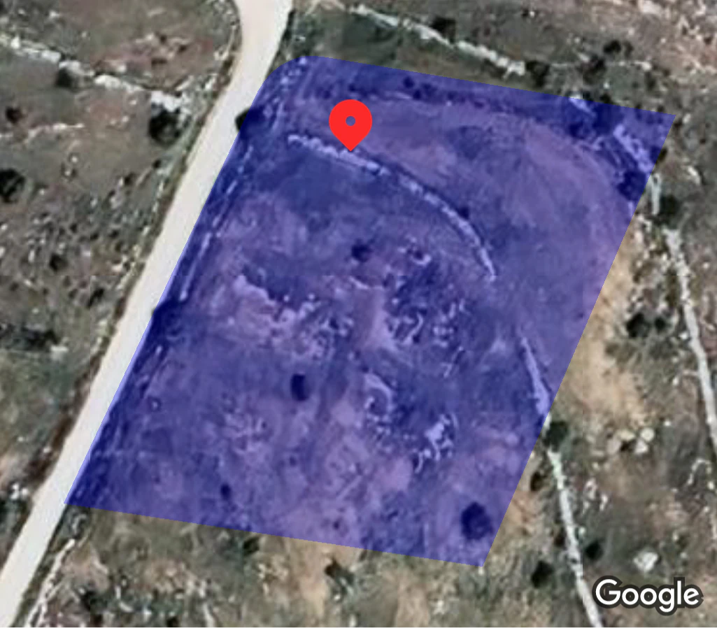أرض في الزرقاء القنيه بجانب مطعم سمكنا  - 25,000 دأ - صورة 1