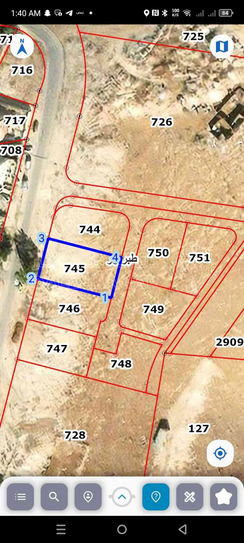 أرض في عمان-طبربور-عين رباط 3 - 89,100 دأ - صورة 1