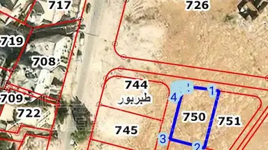 أرض - عمان-طبربور-عين رباط 3 - 71120 دأ