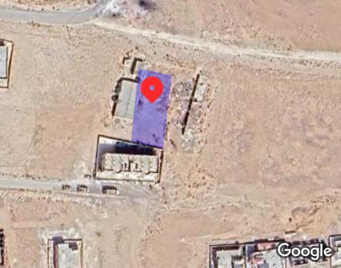 أرض في الزرقاء الجديده البتراوي الجنوبي منطقة المسامير  - 100,000 دأ - صورة 1