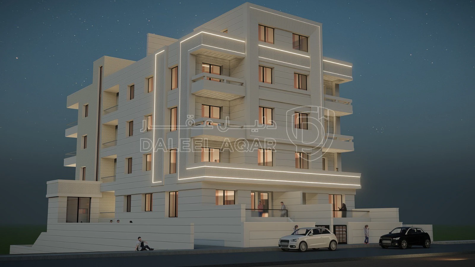 شقة في شقق سكنية للبيع في اجمل مناطق اربد الحيويه - 58,000 دأ - صورة 1