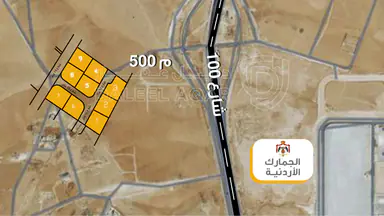 أرض في الماضونة - امام الجمرك الجديد مباشرة  - 35,000 دأ - صورة NaN