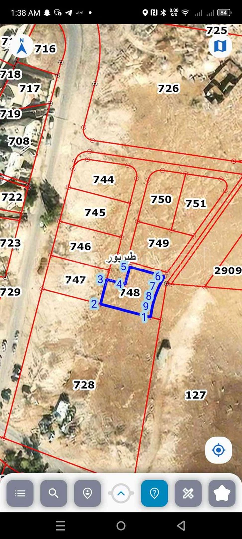 أرض في عمان-طبربور-عين رباط 3 - 70,420 دأ - صورة 1