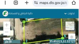 أرض في إربد إيدون بالقرب من دوار العيادات  - 162,000 دأ - صورة NaN