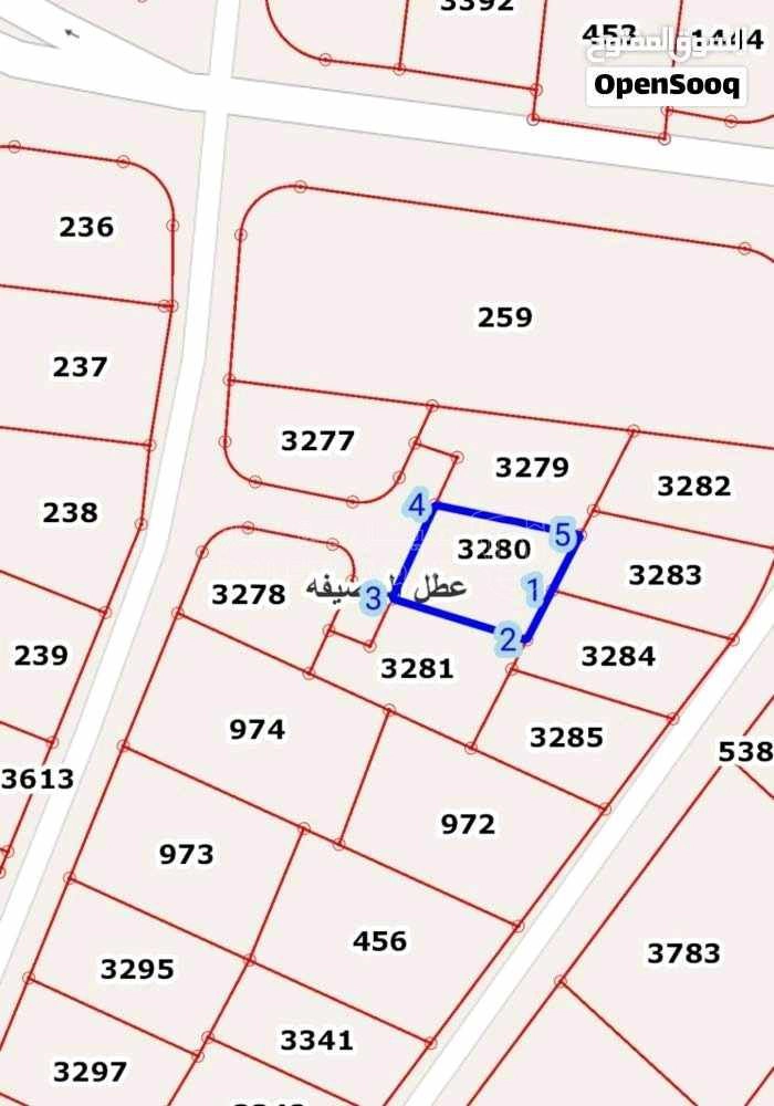 أرض في أرض للبيع مساحة 505في منطقة ماركا مقابل البلوتيكني - 40,000 دأ - صورة 1