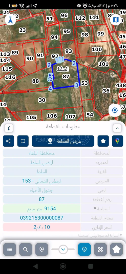 أرض في أرض للبيع  - 100,000 دأ - صورة 1