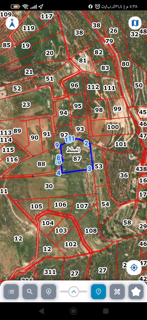 أرض في أرض للبيع  - 100,000 دأ - صورة 1