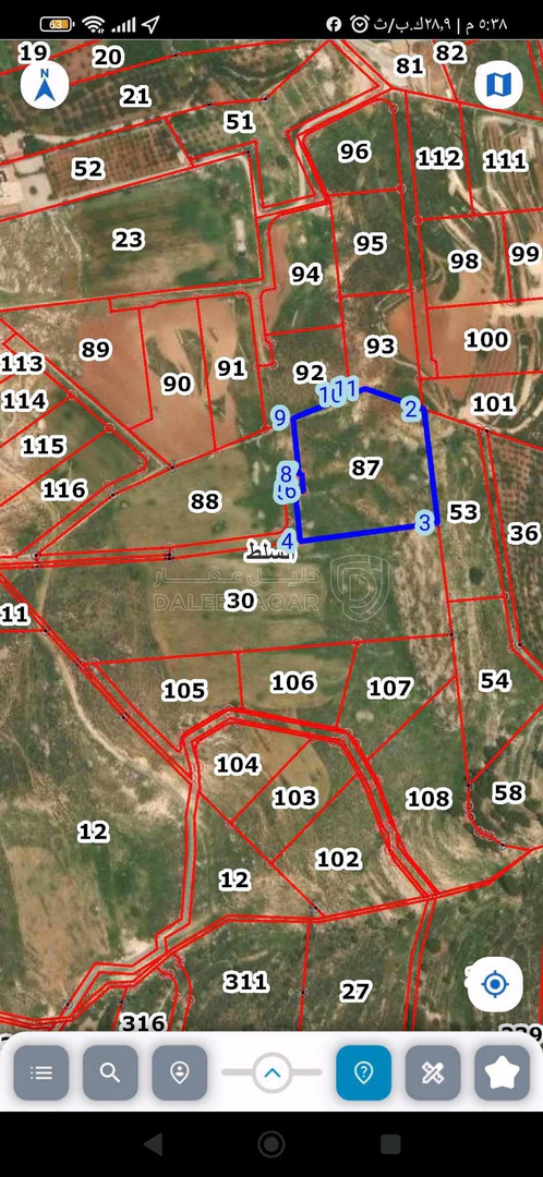 أرض في أرض للبيع  - 100,000 دأ - صورة 1