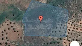 أرض في جرش الكفير مدخل مشاتل فيصل السيل  - 58,000 دأ - صورة 1