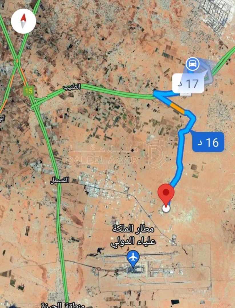 أرض في ارض مميزه قرب كازية المناصير و طريق مطار المشتى - 19,000 دأ - صورة 1
