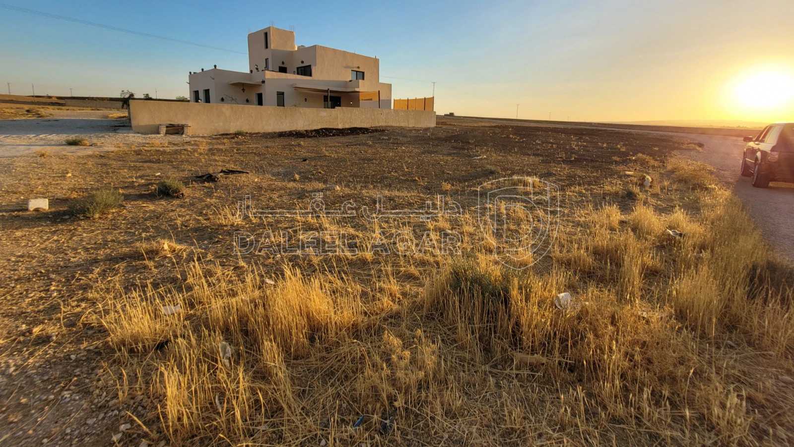 أرض في أرض للبيع في المشتى – حوض الفج | 512م² | على شارعي - 24,000 دأ - صورة 1