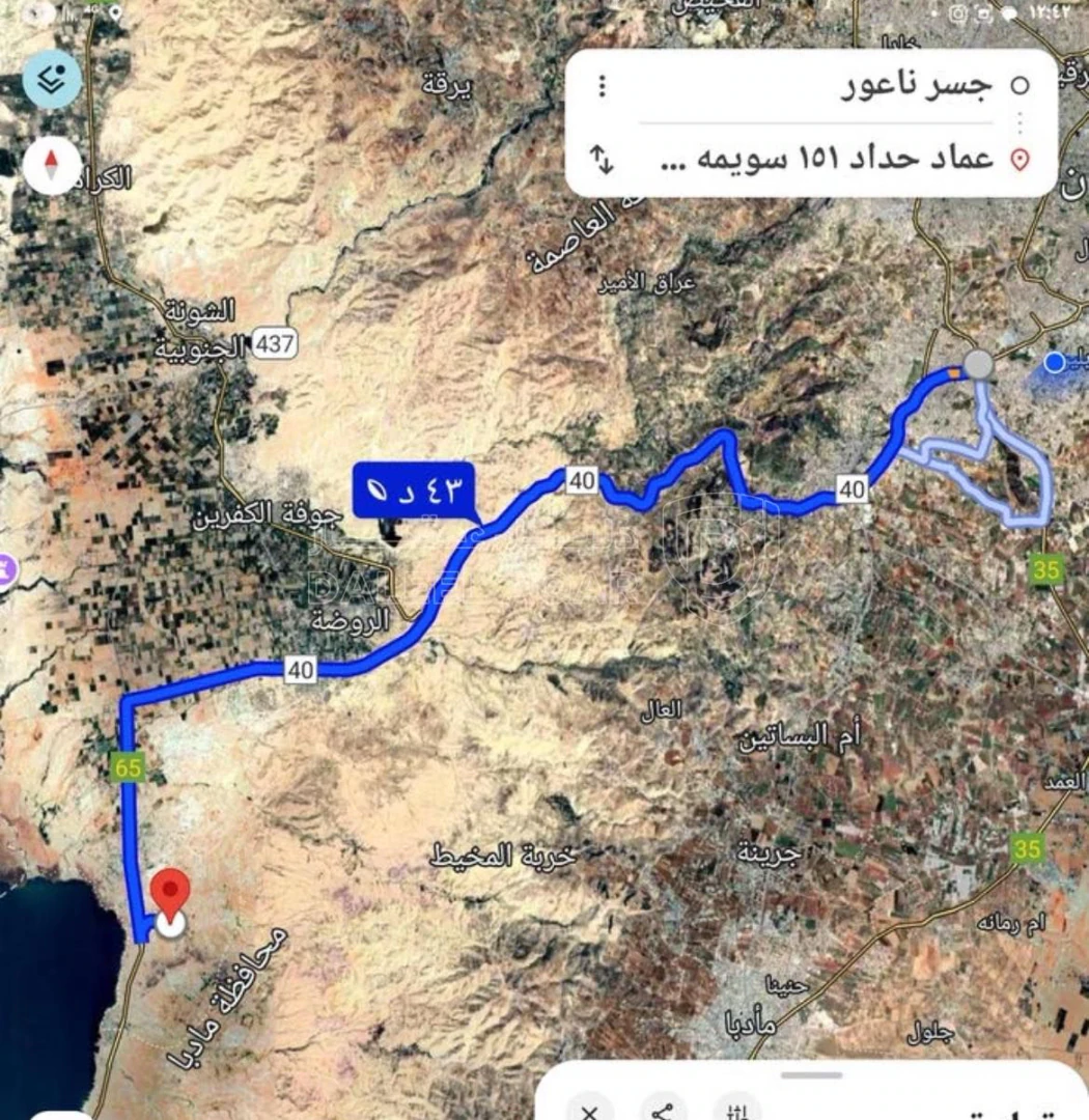 أرض في قطعة ارض دنم من اراضي الشونه سكن أ - 125,000 دأ - صورة 1