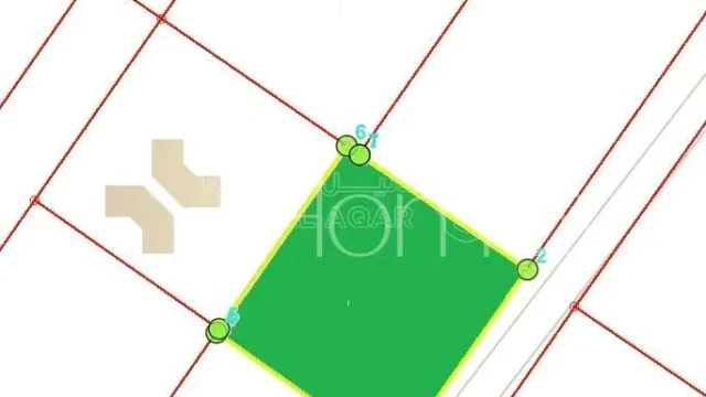 أرض - ارض للبيع في ناعور بمساحة ارض 482م - 53000 دأ