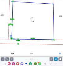 أرض في اراضي الموقر المطبة كاش او اقساط  - 22,000 دأ - صورة NaN