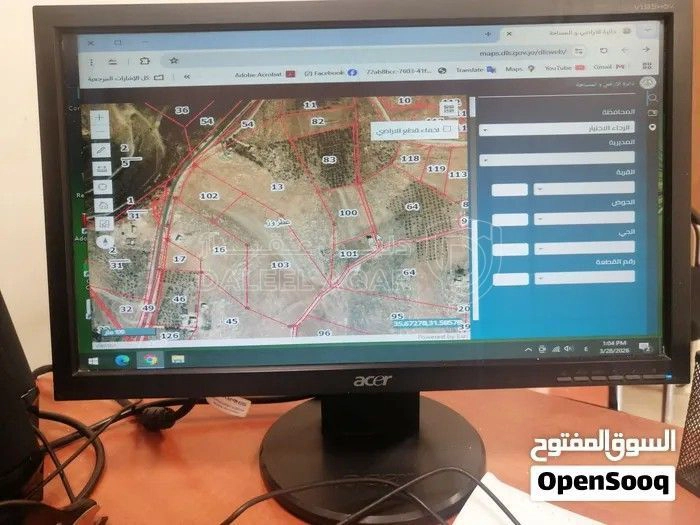 أرض في مادبا الخزانات  - 30,000 دأ - صورة 1