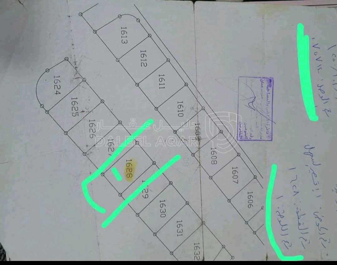 أرض في عمان -الجويد مقابل الصوامع عند سكه الحديد - 123,200 دأ - صورة 1