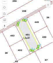 أرض - القنيطره المجالده قرب شارع ٣٠م مساحة ٤ دنم - 22000 دأ