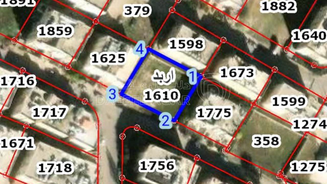 أرض - اربد الحي الشرقي خلف سلطة المياه خلف صالة الشرق - 120000 دأ