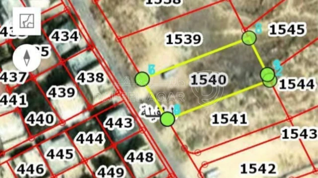 أرض - الطفيلة _الصلما  - 14250 دأ