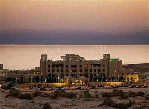 أرض في البحر الميت فندق الهوليداي أن والممشى - 650,000 دأ - صورة 1