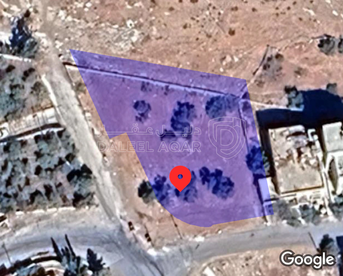 أرض في اليادودة قرب مسجد عبد الله بن السرجس  - 80,000 دأ - صورة 1
