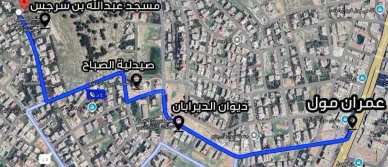 أرض في اليادودة قرب مسجد عبد الله بن السرجس  - 80,000 دأ - صورة NaN
