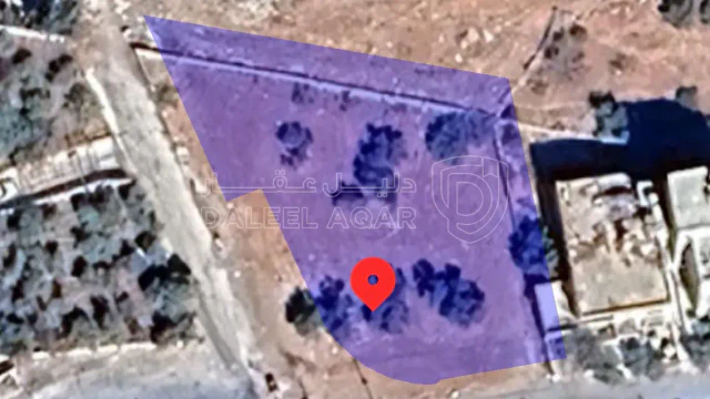 أرض في اليادودة قرب مسجد عبد الله بن السرجس  - 80,000 دأ - صورة 1