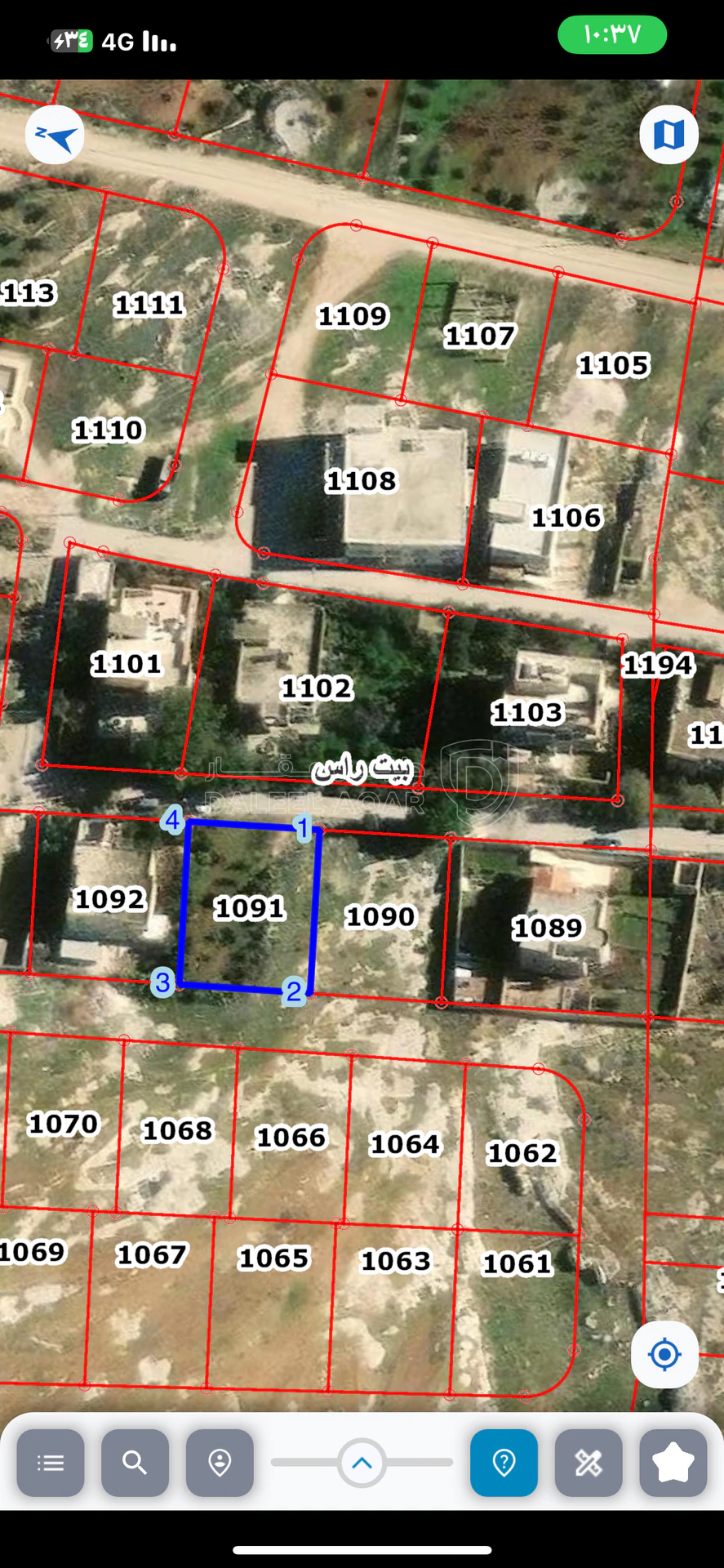 أرض في اربد_ بيت راس - 24,000 دأ - صورة 2