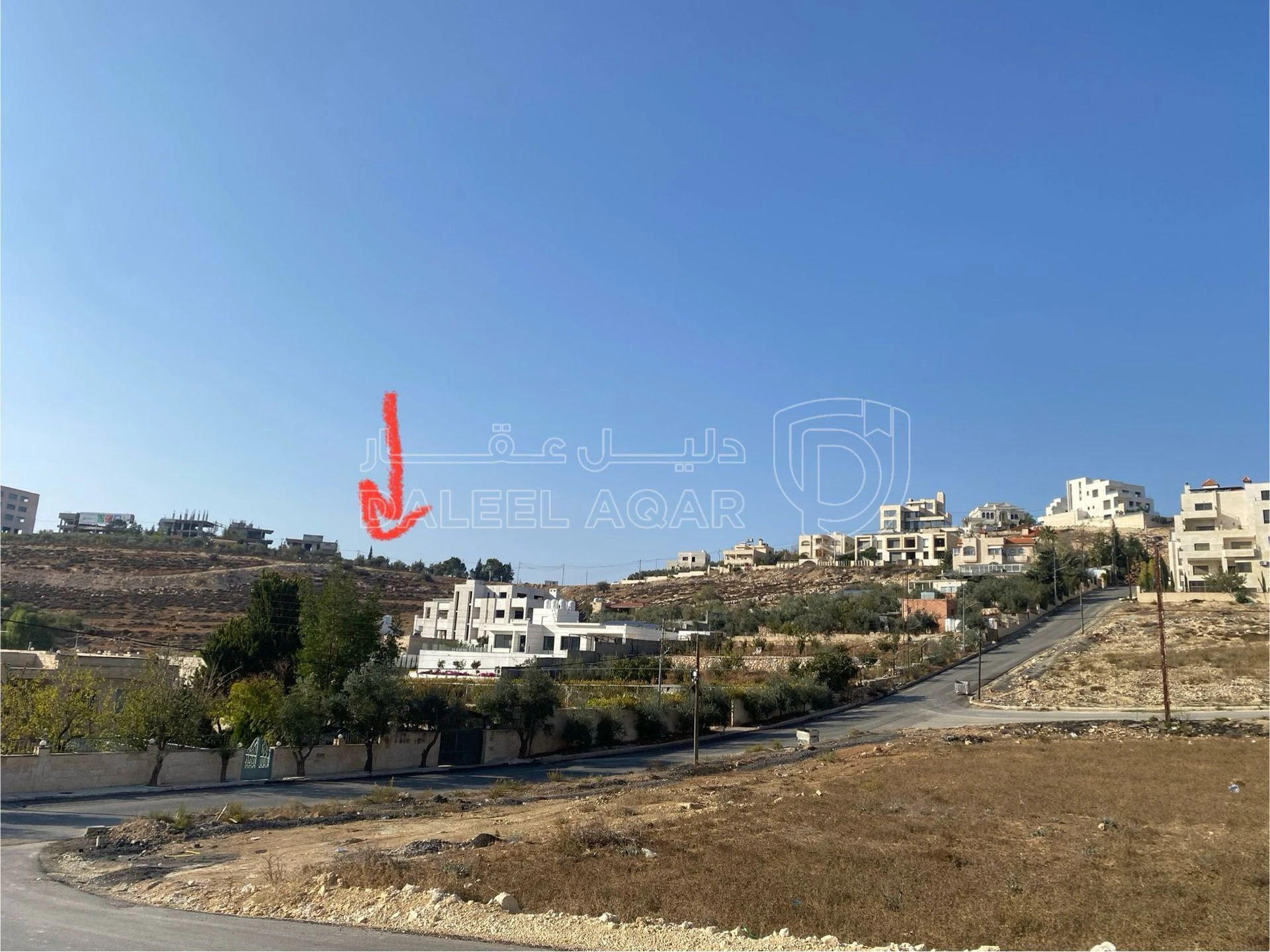 أرض في آخر فرصة للتملك في مشروع أراضي سكنية على أجمل تلال - 225,000 دأ - صورة 5