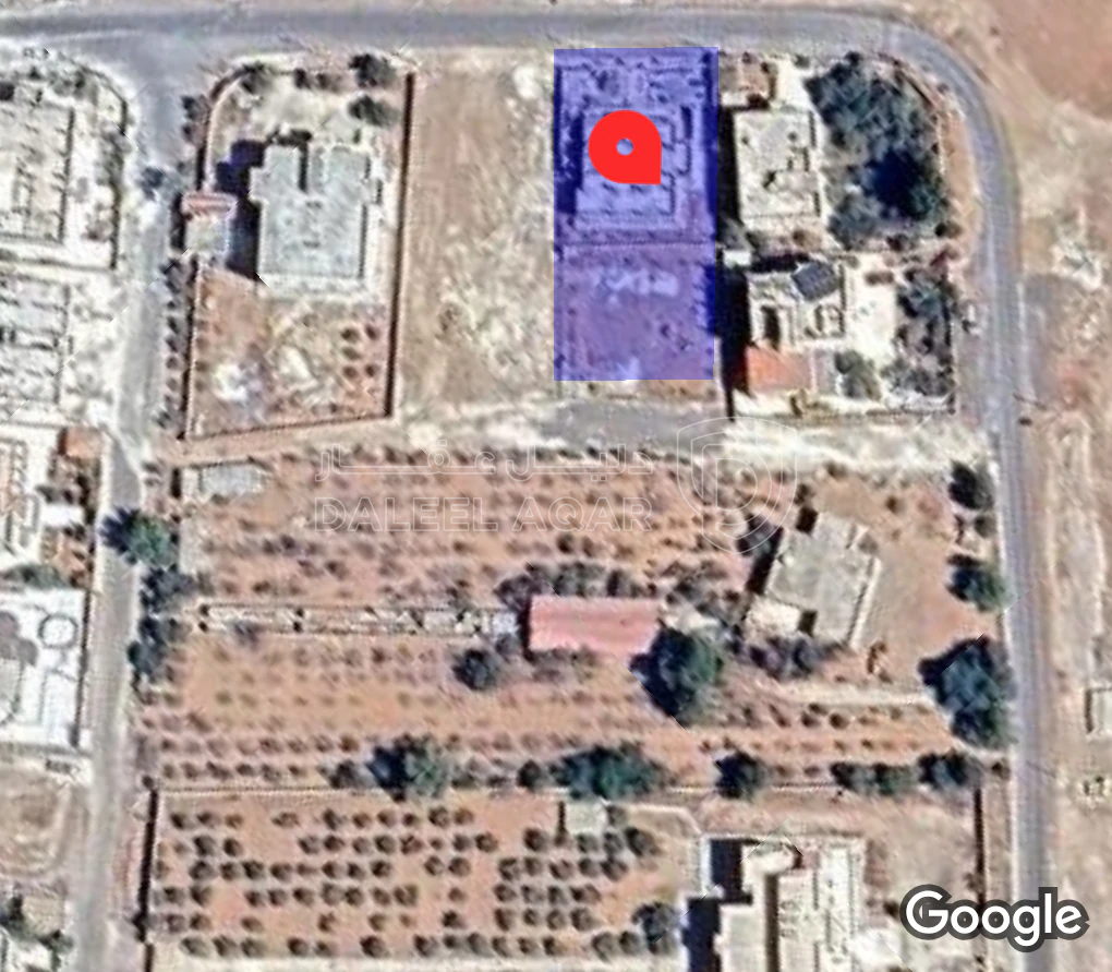 أرض في مادبا منطقة المأمونية الشرقية  قرب  مسجد 🕌  - 40,000 دأ - صورة 1