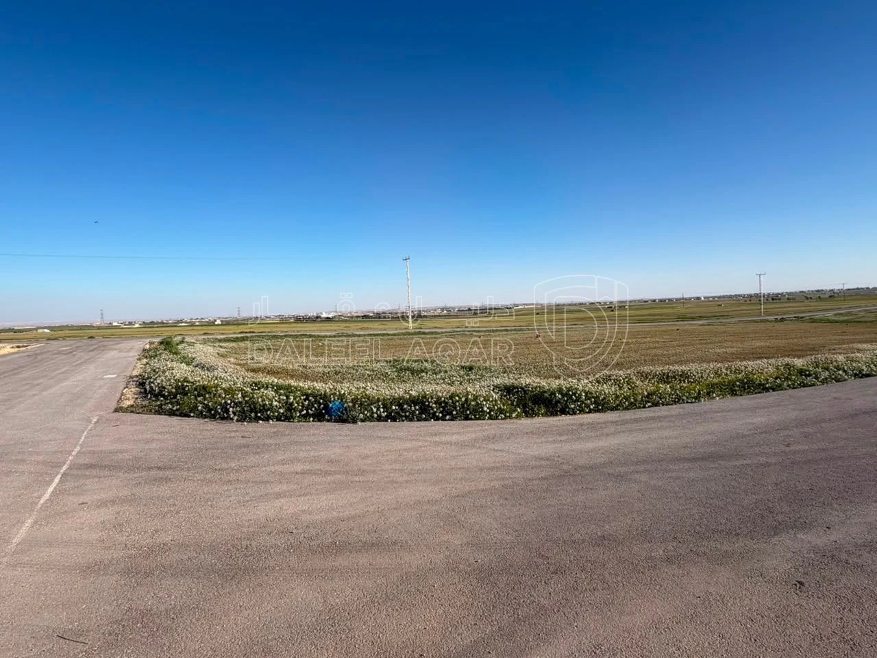 أرض في شارع الاربعين - طريق المطار - 36,000 دأ - صورة 1