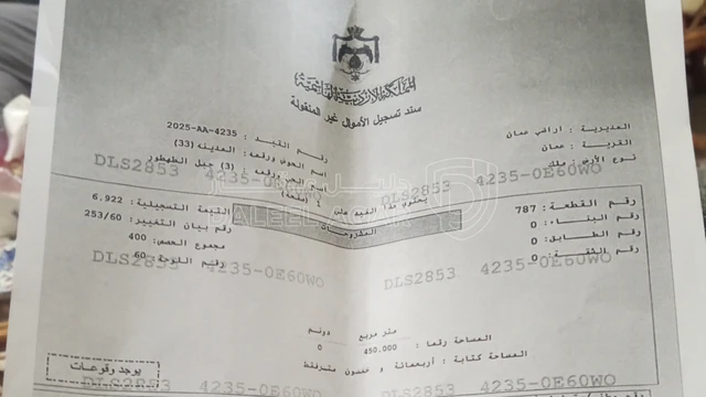 مبنى - عمان - جبل الحسين - 125000 دأ