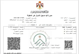 أرض في الحصن طريق كتم حوض المراح وأم الغزلان - 49,000 دأ - صورة NaN