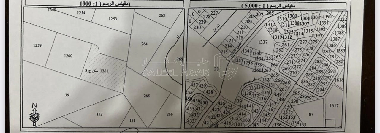 أرض في شارع الأردن – أبو نصير - 120,000 دأ - صورة 1