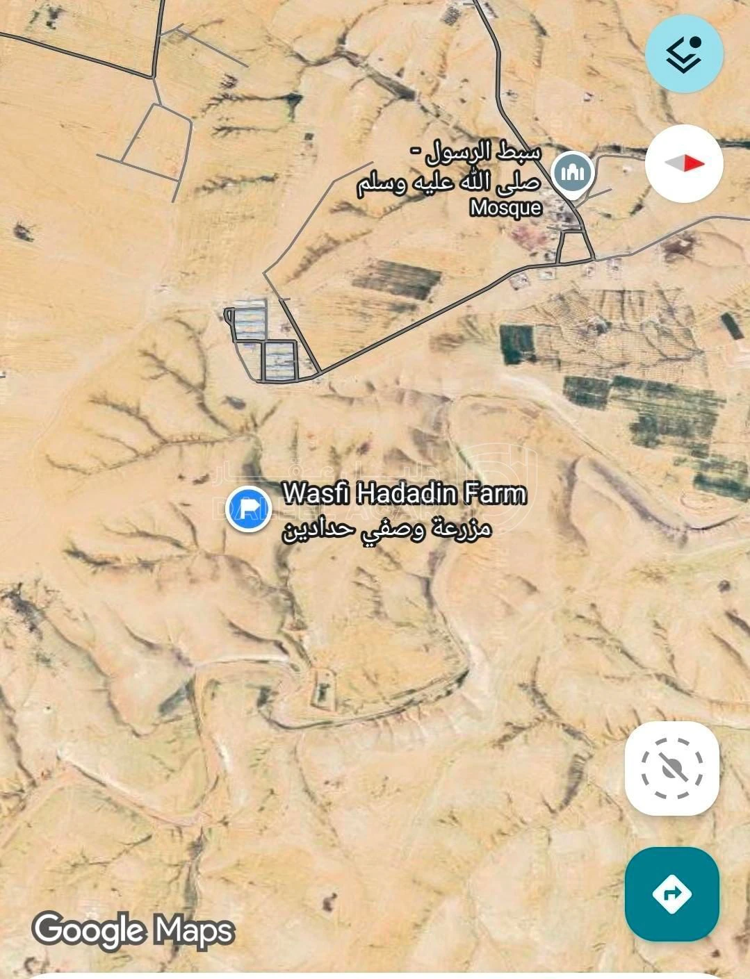 أرض في عشرة دونم للبيع جنوب عمان  النهضة حي المزارع  - 17,000 دأ - صورة 1