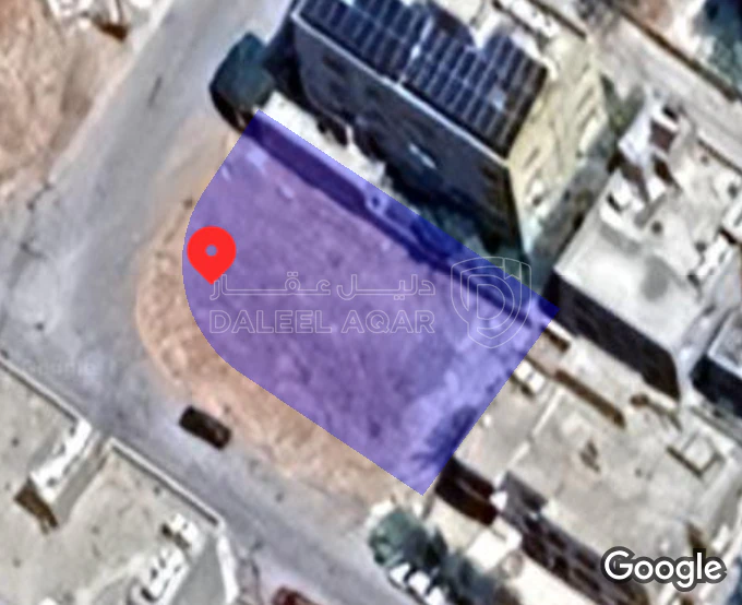 أرض في ٤٥٥ متر قوشان مستقل المضمار قرب قصر الروبي  - 47,000 دأ - صورة 1