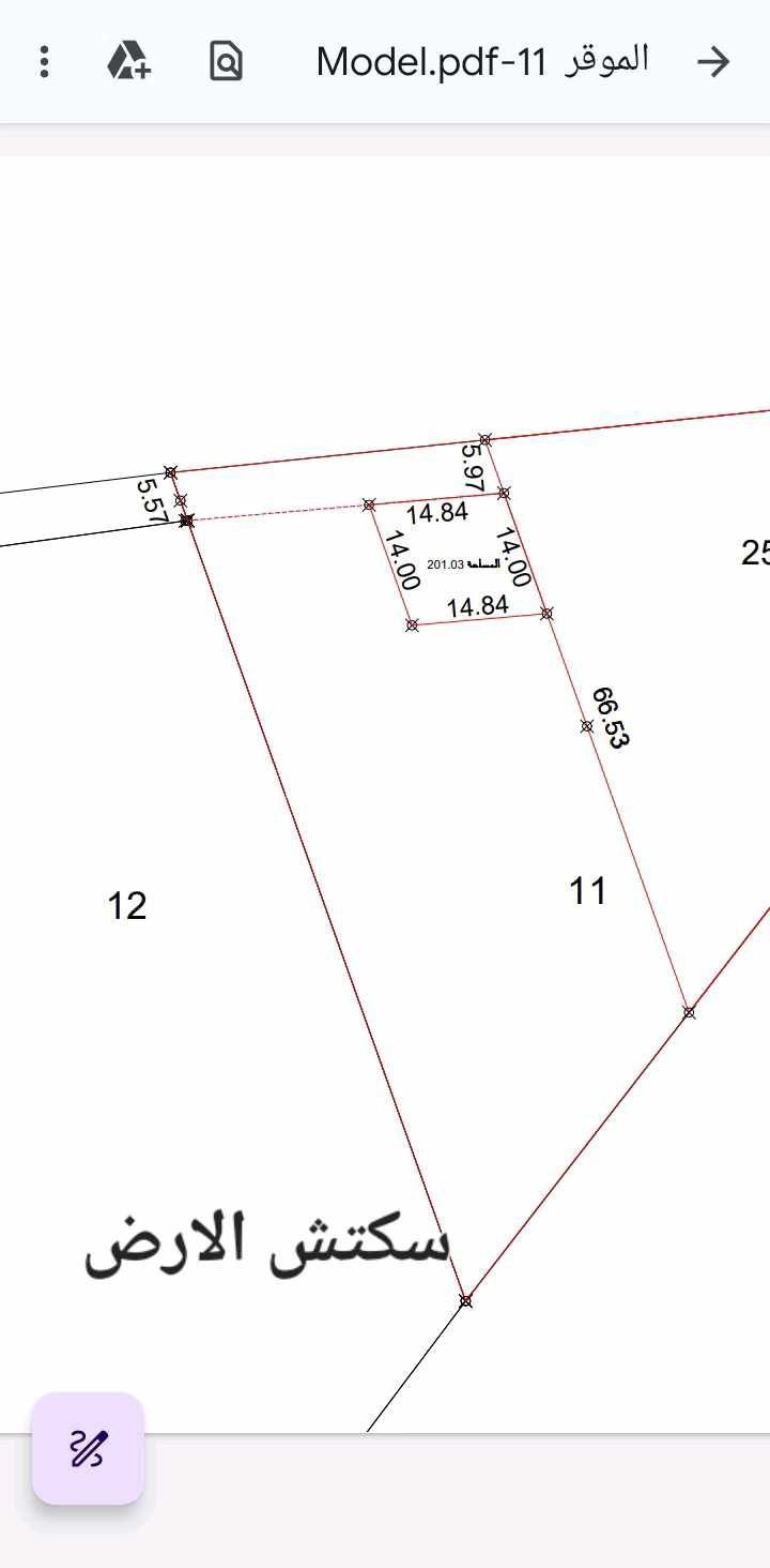 أرض في الموقر الفيصليه - 4,200 دأ - صورة 1