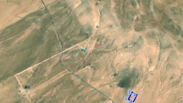 أرض - ارض للبيع القنيطره حوض الجالده - 22000 دأ