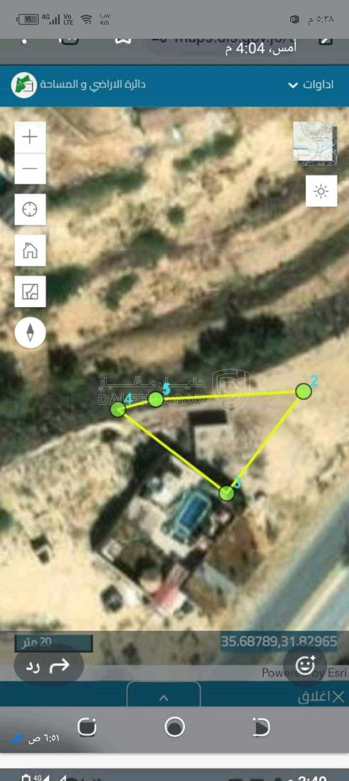 أرض في الشونه الجنوبيه،غور الكفرين - 56,000 دأ - صورة 1