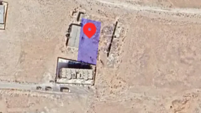 أرض في الزرقاء الجديده البتراوي الجنوبي منطقة المسامير  - 100,000 دأ - صورة 1