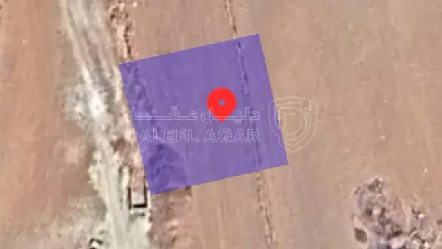 أرض - طريق المطار خلف مدار العالميه - 210000 دأ