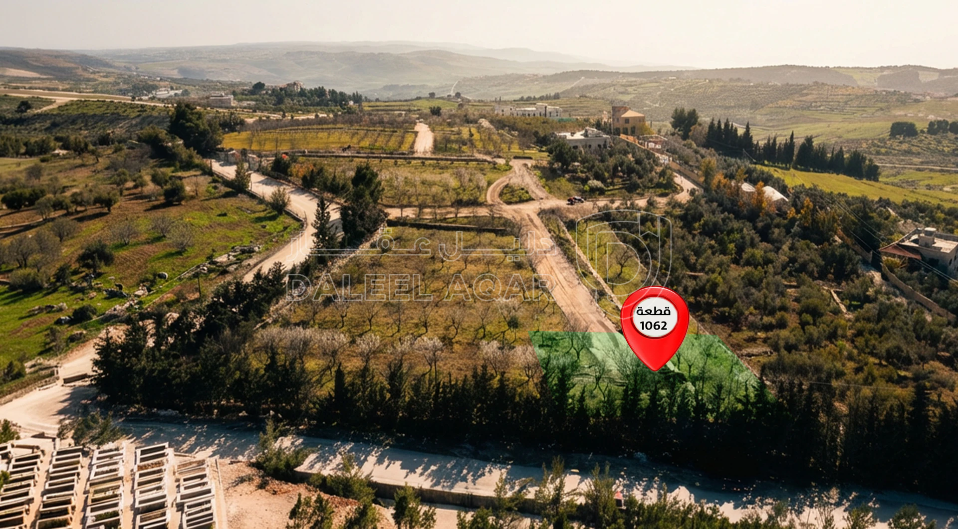 أرض في أرض سكنية للبيع في ناعور- 9 دقائق عن كازية السلام  - 66,000 دأ - صورة 4