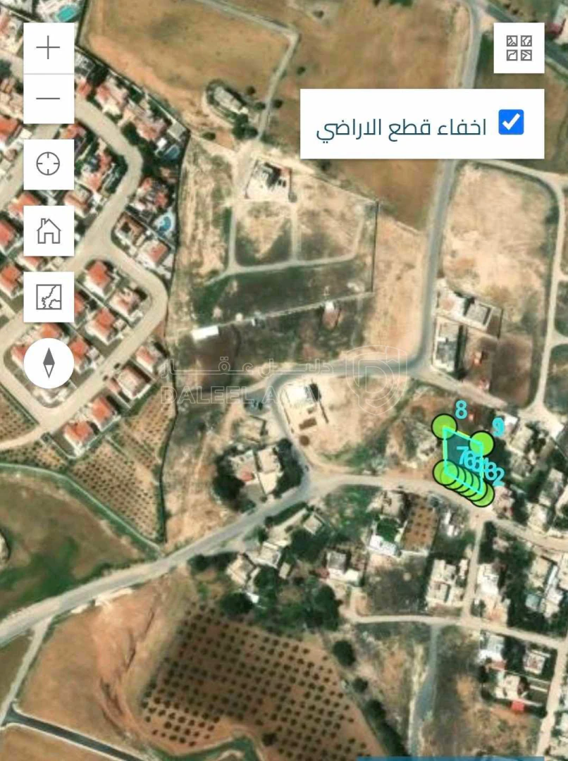 أرض في خلف كمباوند  الاندلسيه  - 85,000 دأ - صورة 1